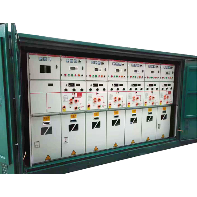Stainless Steel 12kV 24kV 35kV Medium High Voltage Switch Cabinet Gas Insulated Switchgear Gis Power Distribution Industrial