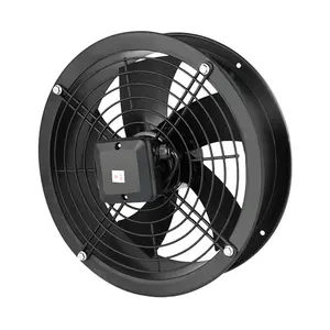 YWF-t300 AC ventilador do duto ferro fumaça do cigarro exaustores 300mm ventilador do motor do rotor externo