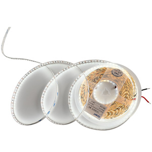 Bande lumineuse LED Chint 24V 2835 240D 10mm monochrome autocollante pour plafond de salon, éclairage d'ambiance linéaire DIY - Product Image 1