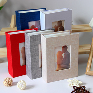 <span class=keywords><strong>Album</strong></span> <span class=keywords><strong>photo</strong></span> de mariage personnalisé en PU fait main, magnétique, avec <span class=keywords><strong>pages</strong></span> adhésives, pour photos 4x6, portable, écologique, couverture rigide, vente en gros - Product Image 1