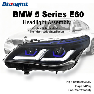 New 12V <strong>for</strong> <strong>5</strong> <strong>Series</strong> <strong>E60</strong> Headlight Assembly Modification With Dual LED Daytime Running Lights And Turn Lens Lights <strong>for</strong> 2003-2010 - Product Image 3
