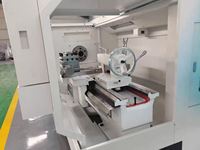 Torno CNC Automático de Alta Precisión y Calidad CAK6140, de Cama Plana, para Trabajo Pesado, con Sistema de Control GSK