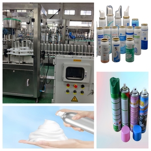 Máquina de llenado de aerosol de metal neumática semiautomática con control PLC y alta precisión - Product Image 6
