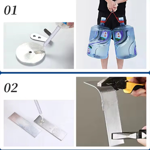 Chất lượng cao rõ ràng Acrylic cyanoacrylate dính cho nhựa, gỗ, hàng thủ công kim loại & sửa chữa con dấu chất lỏng siêu keo - Product Image 2