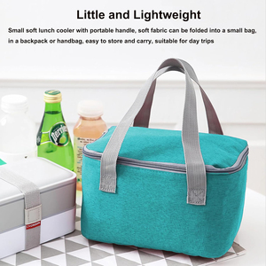 Carré 4L Fourre-Tout Isolé Sac <span class=keywords><strong>À</strong></span> Cordon Thermique Coton Toile Refroidisseur <span class=keywords><strong>Maurice</strong></span> Thème 600d <span class=keywords><strong>À</strong></span> La Mode Usine Directe En Gros - Product Image 2