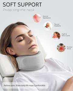 Collier cervical en soie respirante pour un sommeil confortable, correction de la posture, anti-ronflement et soulagement de la douleur - Product Image 3