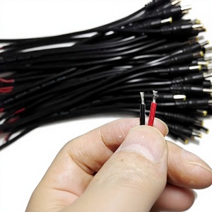 Câble d'alimentation CC en cuivre pur de 0,75 mm² |   Connecteurs mâles/femelles épaissis 5,5x2,5 mm, câble d'alimentation CC 0,75 mm² W825 - Product Image 1