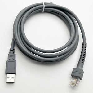 <span class=keywords><strong>USB</strong></span> A Để Rj50 10P10C Mã Máy Quét Dây Khai Thác Cho <span class=keywords><strong>Motorola</strong></span> Biểu Tượng LS2208 4208 Mã Vạch Mã Máy Quét Cáp Dữ Liệu - Product Image 5