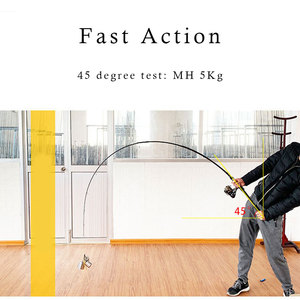 Cần câu cá biển 2.7m 3m nước mặn MH H Action câu xa cần câu tay cần câu spinning cần câu <span class=keywords><strong>jigging</strong></span> bờ biển cần câu ngoài khơi 3m - Product Image 4