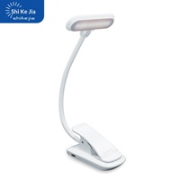 Lampe de bureau à clipser pour dortoir étudiant, mini lampe de lecture LED simple ultra-lumineuse, protection des yeux, contrôle tactile, CRI élevé 80-89