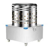 Machine à plumer le poulet automatique personnalisé avec les doigts en caoutchouc 5-6 plumes de volaille commerciale