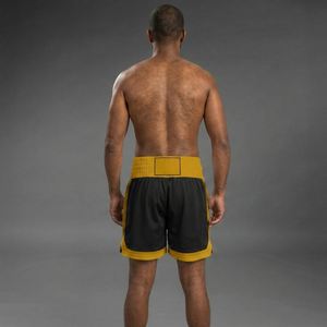 Pantalones Cortos de Entrenamiento de Boxeo con Material de Secado Rápido para Deportes y Actividades de Gimnasio, Pantalones Cortos de Boxeo Transpirables para Hombre OEM - Product Image 3