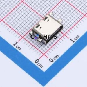 HYCW524-USBC16-210B USB Connector SMD Connector ( Connector Type: Type-C )( Gender: Female )( Mounting Type: Sink Board ) - Product Image 1