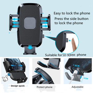 <span class=keywords><strong>Soporte</strong></span> magnético para teléfono móvil 3 en 1, Universal, minirejilla de ventilación de 360 grados, para <span class=keywords><strong>coche</strong></span> - Product Image 4