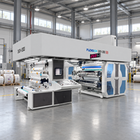 Machine d'impression flexographique à impression centrale pour emballages alimentaires surgelés, rouleaux de film PE, sacs souples et enveloppes imprimées