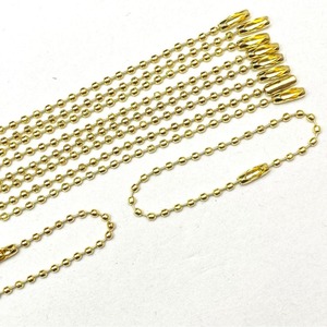 Chaîne de perles dorées pour bijoux, accessoires de pendentif porte-clés DIY 2022 - Product Image 2
