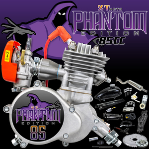 Kit <span class=keywords><strong>moteur</strong></span> de vélo motorisé 2 temps 85cc avec alésage 52mm, <span class=keywords><strong>moteur</strong></span> ZTMOTO V3 pour cyclomoteur à essence - Product Image 1