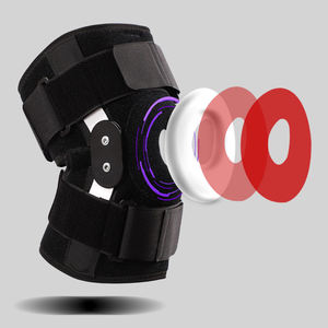 Attelle de genou médicale personnalisée avec stabilisateur de rotule, soutien en néoprène et coussinets en gel pour la protection - Product Image 3