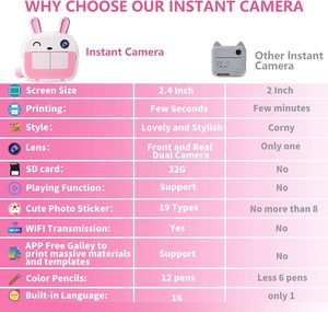 Ini-teléfono inteligente IFI para niños, amera para niños, 1080 - Product Image 6