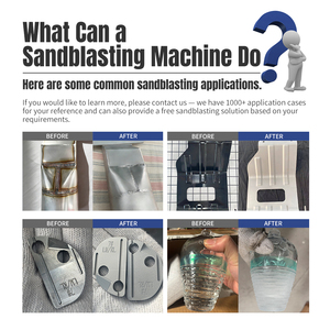 Sandblasting Machine Sandblaster Cabinet for Metal Glass Stone Aluminum Dry Blast Cleaning <strong>Equipment</strong> - Product Image 3