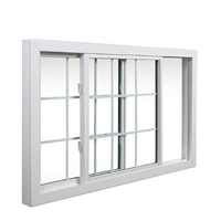 Fenêtre coulissante en alliage d'aluminium à double vitrage, dernière fenêtre à battant en aluminium, prix, conception de cadre de fenêtre en aluminium en Chine