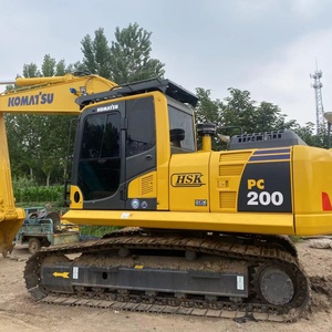 Vendre une excavatrice sur chenilles d'occasion Komatsu PC200-8 de 20 tonnes, marque japonaise, machine d'ingénierie à bas prix - Product Image 2