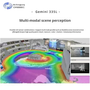 Orbbec Gemini 336 <span class=keywords><strong>Camera</strong></span> cảm biến hình ảnh <span class=keywords><strong>3D</strong></span> có cấu trúc hai mắt toàn cảnh - Product Image 3