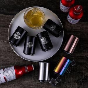 Décapsuleur automatique en acier inoxydable avec logo personnalisé, récupérateur de capsules magnétique à pression, ouvre-bouteille en métal pour bière - Product Image 4