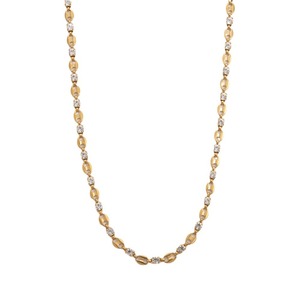 สร้อยคอฝังเพทายชุบทอง18K จี้แฟชั่นสำหรับงานเลี้ยงรูปทรงตัวยู - Product Image 5