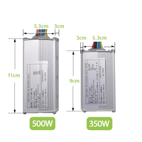 Contrôleur de vélo électrique 350W 500W 750W avec kit de conversion pour scooter et moto - Pièces de vélo électrique haute puissance