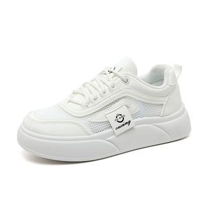 Chaussures d'été respirantes pour femmes, chaussures décontractées respirantes à semelle épaisse pour étudiantes - Product Image 3