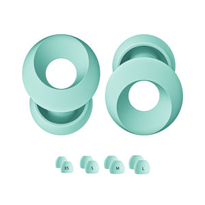 مخصص 4 حجم حماية السمع هادئة عازلة للصوت سدادة الأذن النوم إلغاء الضوضاء المهرجان قابلة لإعادة الاستخدام سيليكون سدادات الأذن النوم - Product Image 5