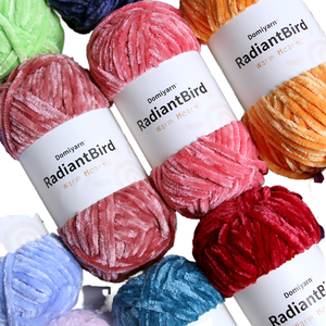 <span class=keywords><strong>Fil</strong></span> de <span class=keywords><strong>chenille</strong></span> personnalisé pour différents diamètres pour tricoter à la main 5mm <span class=keywords><strong>fil</strong></span> d'épaisseur moyenne fait à la main bricolage <span class=keywords><strong>Crochet</strong></span> pull écharpe ligne - Product Image 4