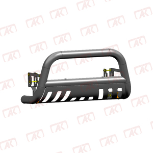 Protector de parachoques delantero de barra de toro de acero inoxidable para Hilux Vigo Revo 2005-2011 2012-2015 2016 + - Product Image 2