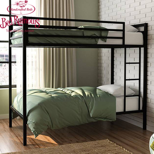 kindermöbel individuell günstig erwachsene kinder jungen und mädchen kinderzimmer student metall doppel-etagenbett - Product Image 3