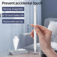 Stylet capacitif actif en aluminium RUIDIAN, technologie de détection active, attraction magnétique, pointe remplaçable, modèle WK03, 16,2 cm