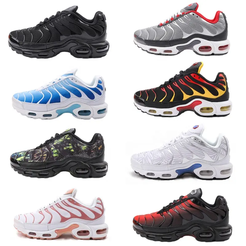 With Box TN sneakers 54 Colors for men women with original logo cushion unisex High-Quality Running Shoes EUR Size 36-46