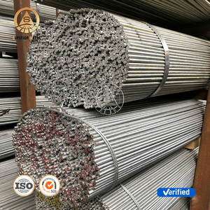Barras Redondas de Acero Galvanizado por Inmersión en Caliente ASTM A572 Grado 50 Q235b Z180 a Bajo Precio, Barras Redondas de Acero Galvanizado por Inmersión en Caliente de 1/2 - Product Image 2