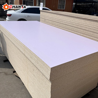 Prix d'usine du fabricant, panneau MDF vert, panneau MDF imperméable, panneau de particules mélaminé imperméable