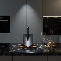 Plat de service en fonte de fer forgé, design créatif, en forme de pelle à bêcher à pointe, pour barbecue