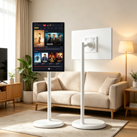 Kiosco Móvil con Pantalla Táctil de 27 Pulgadas, Android 13, 10000mAh, IPS, con Ruedas, para Gimnasios y Promoción Comercial, Venta al Por Mayor