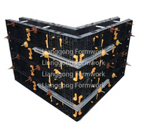 Chine Système de coffrage de construction en béton Système de coffrage modulaire Coffrage en plastique pour les projets de colonnes murales et de dalles