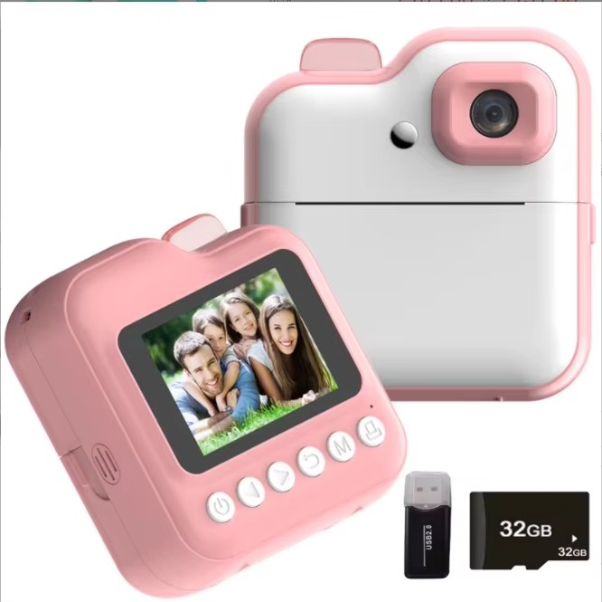 Imprimante instantanée Green Q6 + carte TF 32 Go