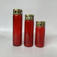 Bougie commémorative pour tombe, bougie commémorative pour cimetière, bougie pour cimetière