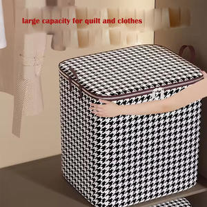 1688 AGENTE <span class=keywords><strong>DE</strong></span> COMPRAS Bolsa <span class=keywords><strong>de</strong></span> almacenamiento a cuadros <span class=keywords><strong>de</strong></span> <span class=keywords><strong>tela</strong></span> <span class=keywords><strong>rejilla</strong></span> dormitorio edredón Almacenamiento <span class=keywords><strong>de</strong></span> ropa boxlatticed bolsa - Product Image 5