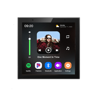 Tuya, pantalla táctil multifuncional de 4 pulgadas, Panel de Control de centro de hogar inteligente, interruptor de luz, interruptor de escenas, amplificador de música de pared