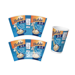 Vaso <span class=keywords><strong>de</strong></span> Papel Desechable <span class=keywords><strong>de</strong></span> Grado Alimenticio, Impermeable, con Recubrimiento <span class=keywords><strong>de</strong></span> PE en una Cara, Impreso en Flexografía, <span class=keywords><strong>de</strong></span> Pulpa <span class=keywords><strong>de</strong></span> <span class=keywords><strong>Madera</strong></span> Virgen, para Café y Té - Product Image 6