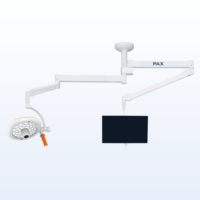 Lampe dentaire électrique réglable 3500-5100K avec caméra 4K UHD, éclairage 100 000 LUX, IRC 96 pour l'enseignement et la diffusion orale