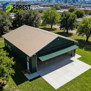 โรงเก็บเครื่องบินโครงสร้างเหล็กสำเร็จรูปดีไซน์ทันสมัย ประกอบง่ายสำหรับเครื่องบินขนาดเล็ก ส่งตรงจากโรงงาน - Product Image 1