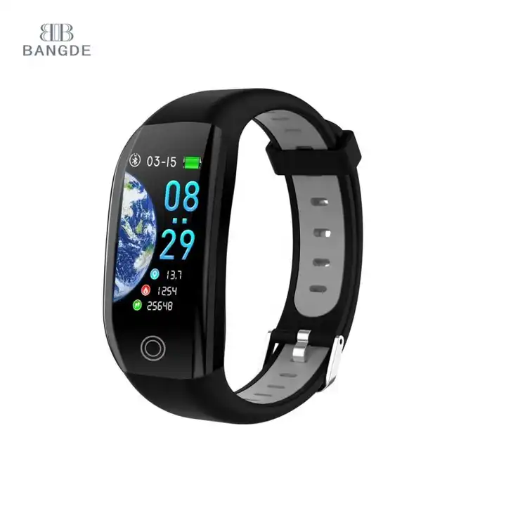 H Band Female Fitness Tracker IP68 Waterproof Smart Bracelet w/ HR/BP  Monitor